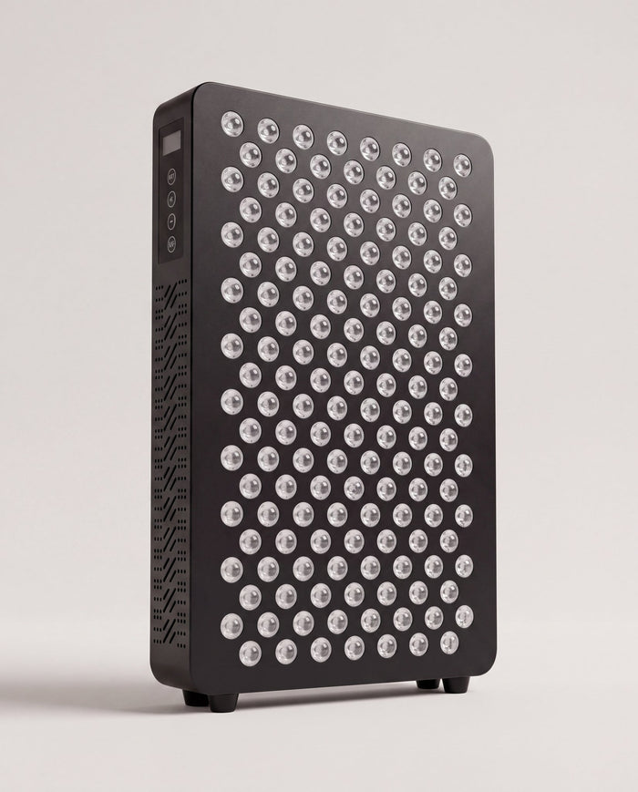 Peakspan RL120MAX-7CH Red Light Panel — Studio hero, Peakspan