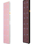 Peakspan RLPRO600MAX red light panel, white front face and black rear, showing the full dual-chip LED array