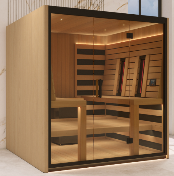 Peakspan SN-98122(AU)-2100 Hybrid Sauna — Steam + Dry, 4 Person