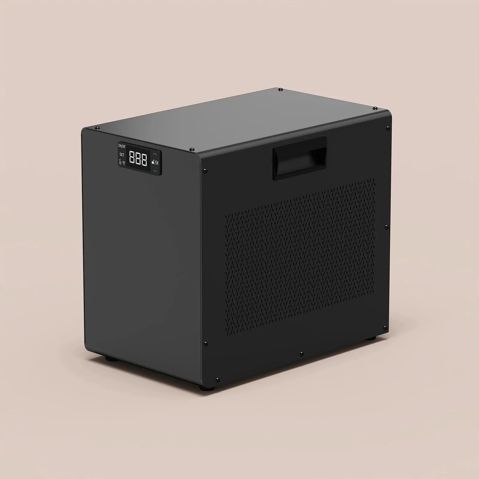 Peakspan Frost 0.3 HP water chiller, front panel view