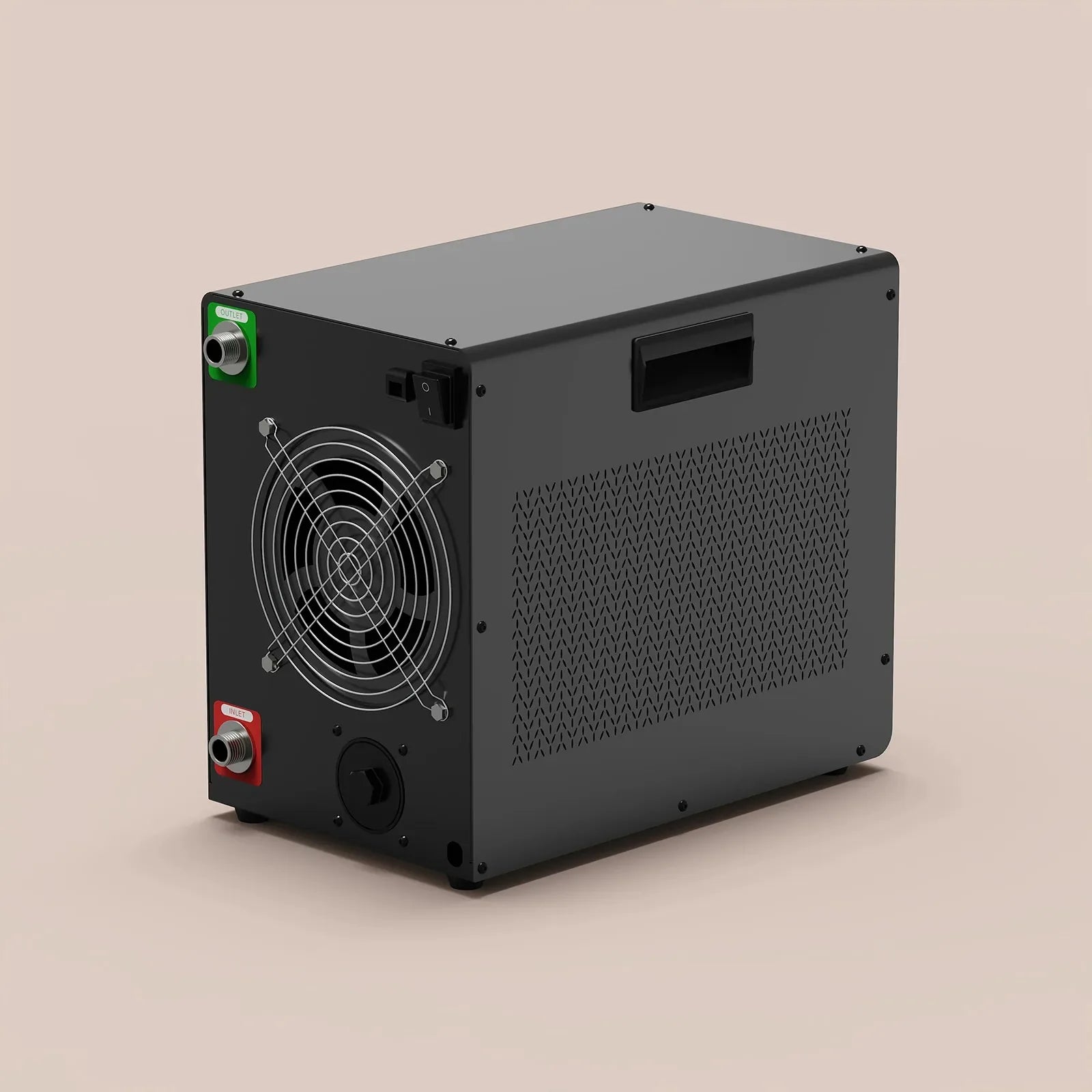 Peakspan Frost chiller with carry handle and quick connectors